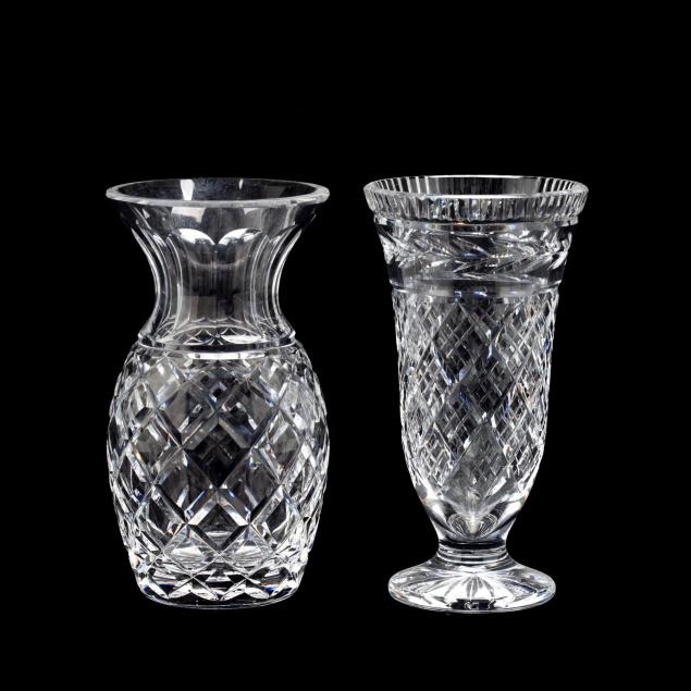 two-waterford-crystal-vases