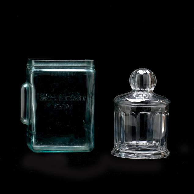 two-antique-glass-jars