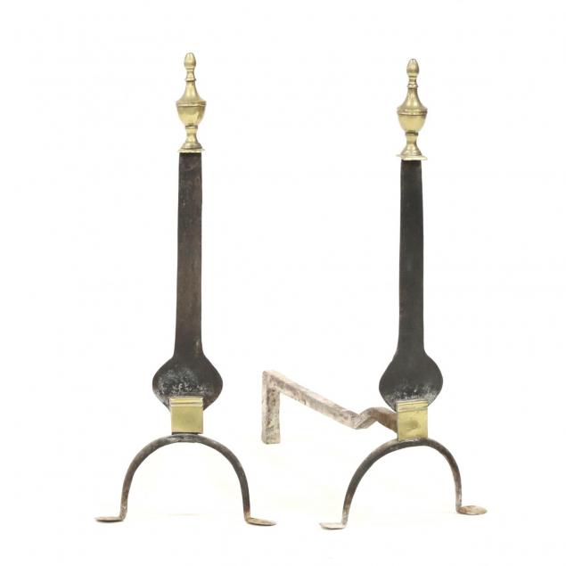 antique-american-andirons