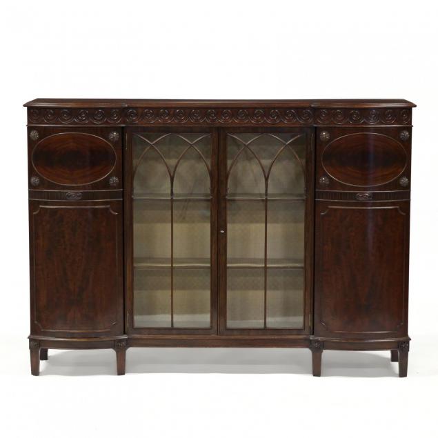 edwardian-carved-and-glazed-credenza