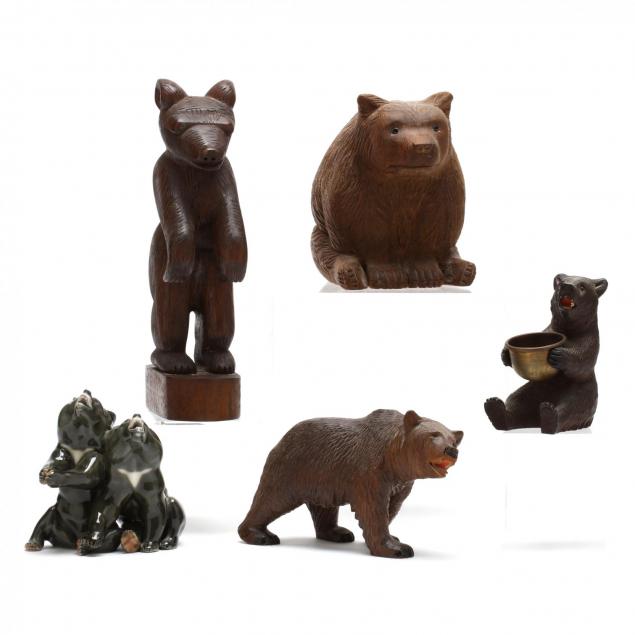 group-of-bear-figures