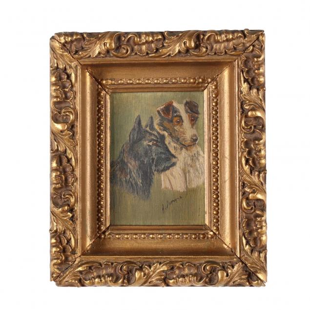 an-antique-portrait-painting-of-two-dogs