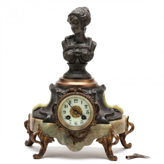 rococo-style-mantle-clock