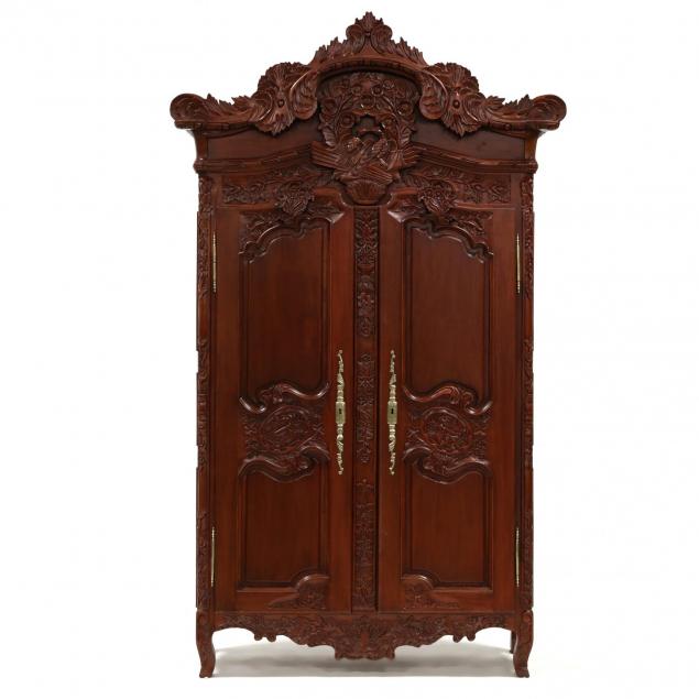 rococo-style-carved-armoire