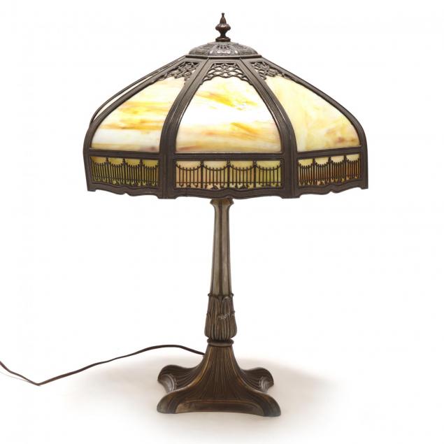 vintage-glass-slag-table-lamp