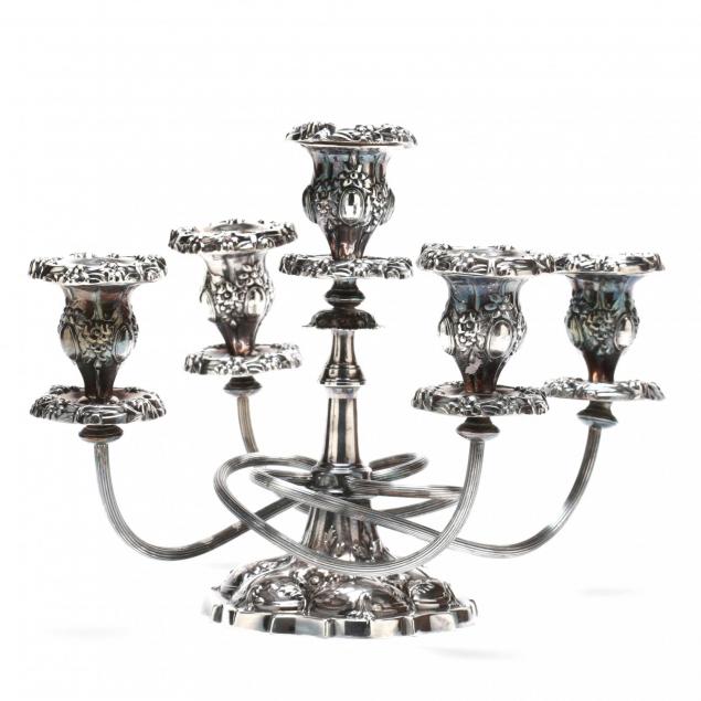 an-antique-five-light-silverplate-candelabra