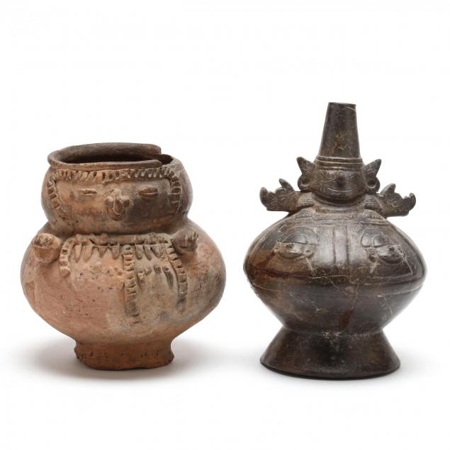 two-pre-columbian-style-figural-ceramic-vessels
