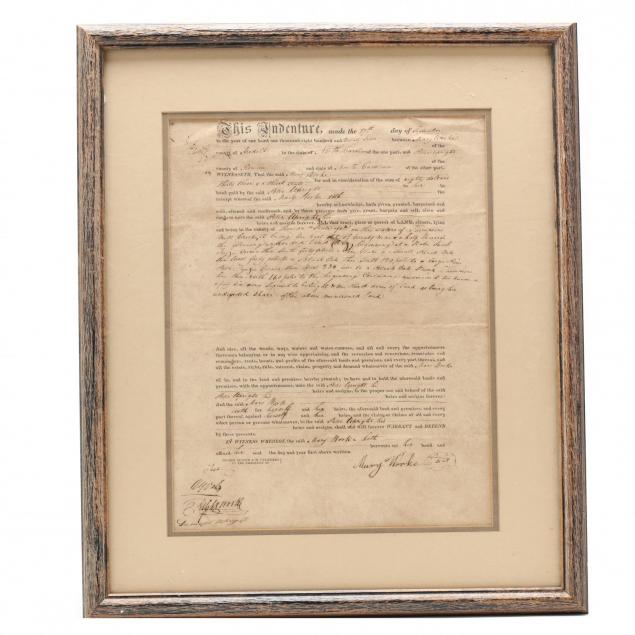 19th-century-north-carolina-indenture