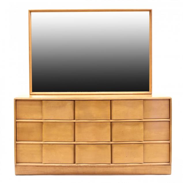 heywood-wakefield-kohinoor-dresser-with-mirror