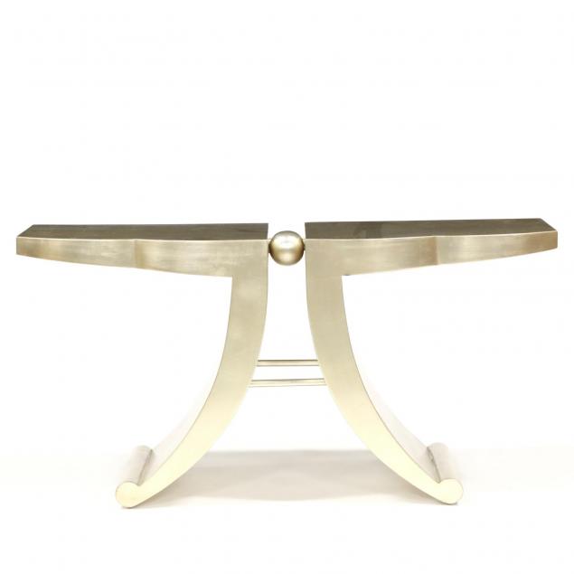 modern-silver-leaf-console-table