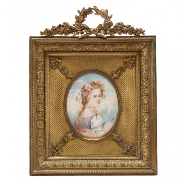 an-antique-french-portrait-miniature