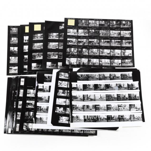 arnold-doren-american-1935-2003-large-group-of-film-stock-sheets