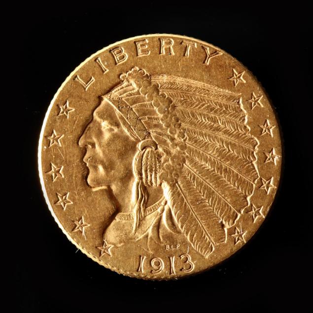 1913-2-50-gold-indian-head-quarter-eagle