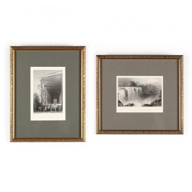 two-framed-new-york-views-from-i-bartlett-s-classic-illustrations-of-america-i