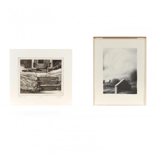 two-prints-by-associated-american-artists-members-robert-kipniss-and-robert-marsh