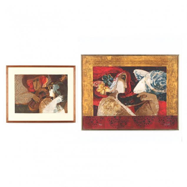 alvar-sunol-spanish-b-1935-two-figural-works