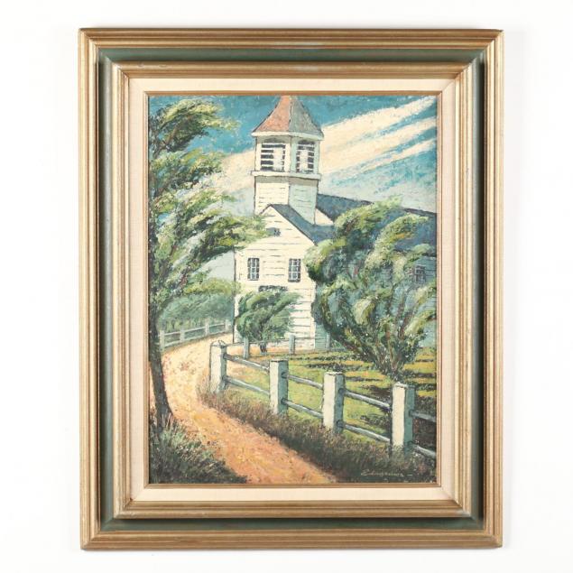 larry-edwardson-am-1904-1995-i-church-truro-cape-cod-i