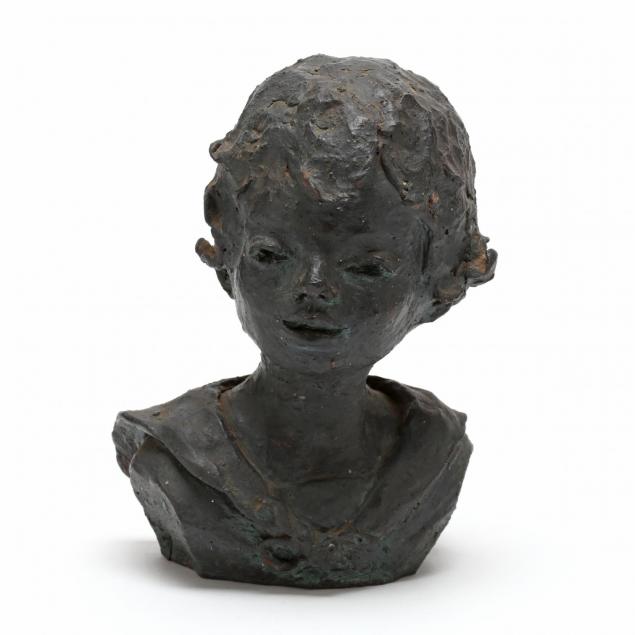earline-heath-king-nc-1913-2011-portrait-bust-of-a-young-child
