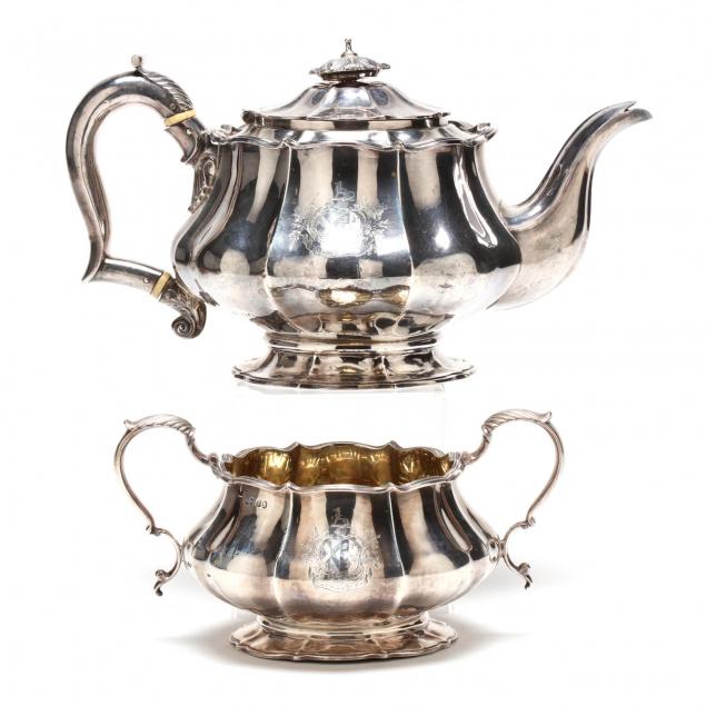 george-iv-silver-teapot-sugar-bowl