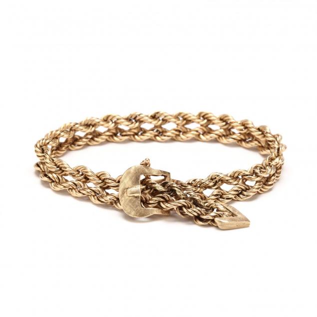vintage-14kt-gold-bracelet