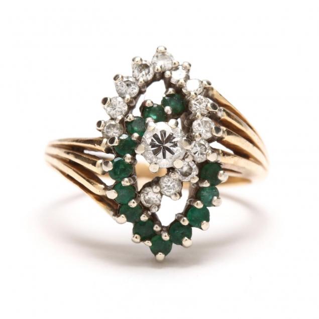 14kt-emerald-and-diamond-ring