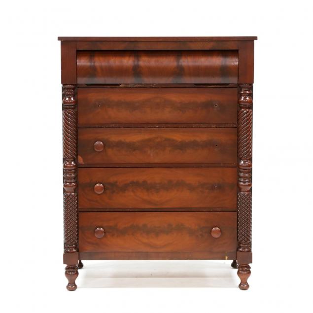 american-classical-style-semi-tall-chest-of-drawers