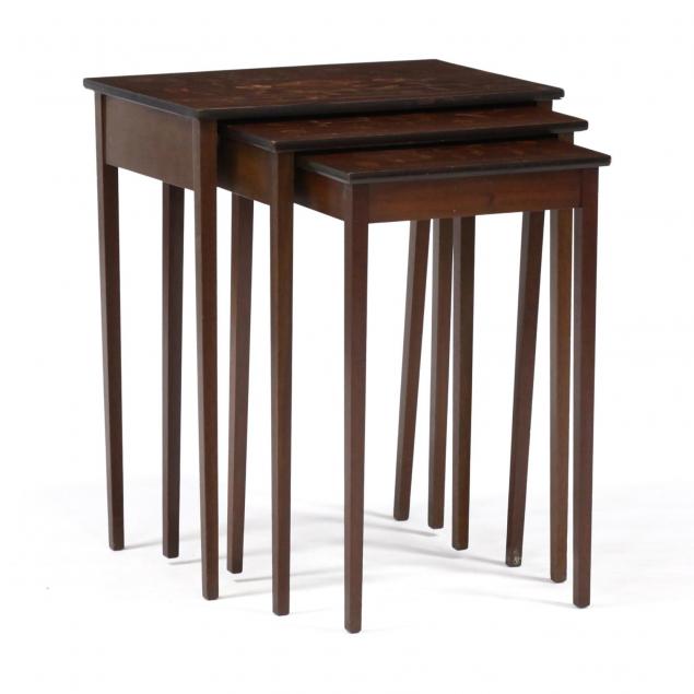 set-of-three-inlaid-nesting-tables