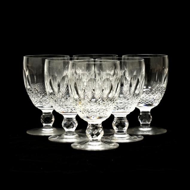 waterford-group-of-six-water-goblets-in-colleen-short-stem