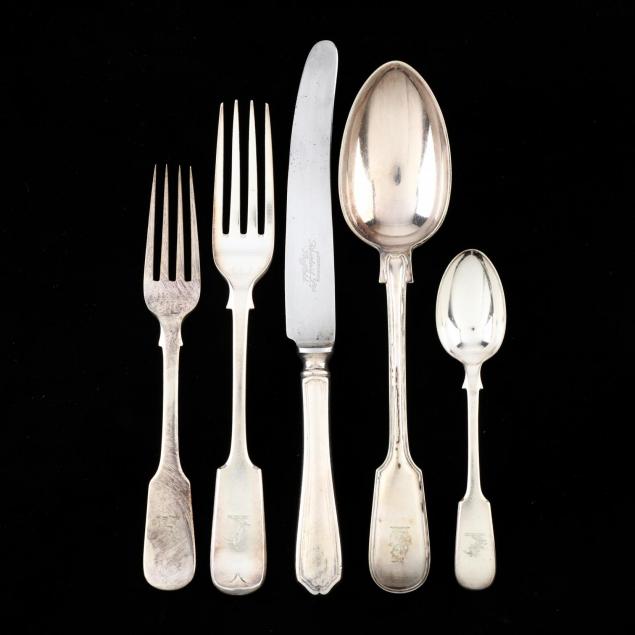 a-group-of-antique-vintage-english-silverplate-flatware