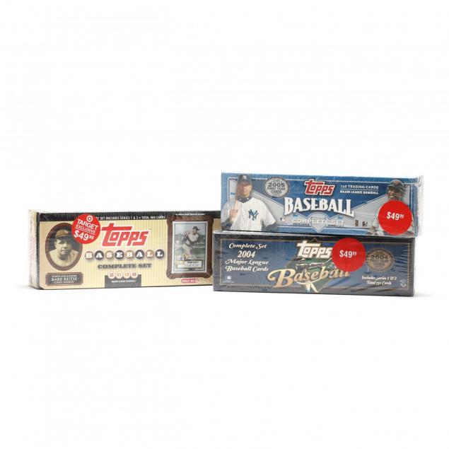 three-boxed-topps-baseball-trading-card-sets