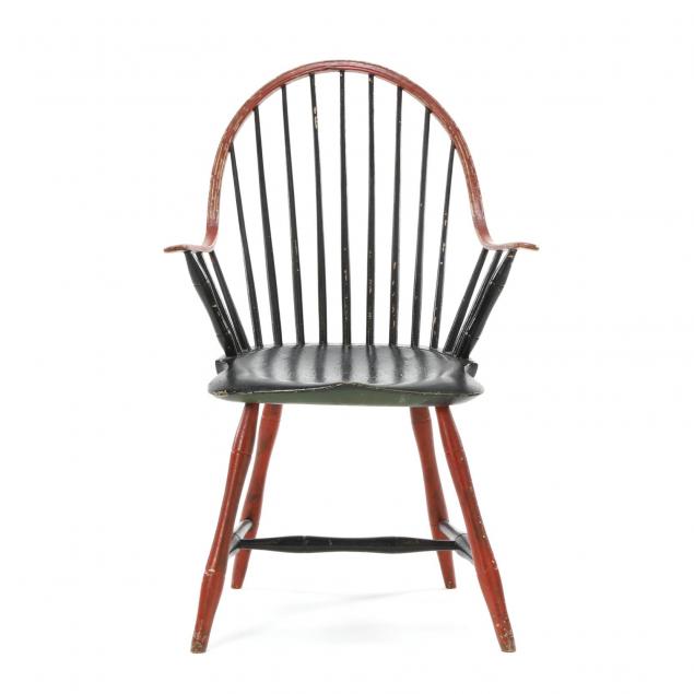 new-england-painted-continuous-arm-windsor-armchair