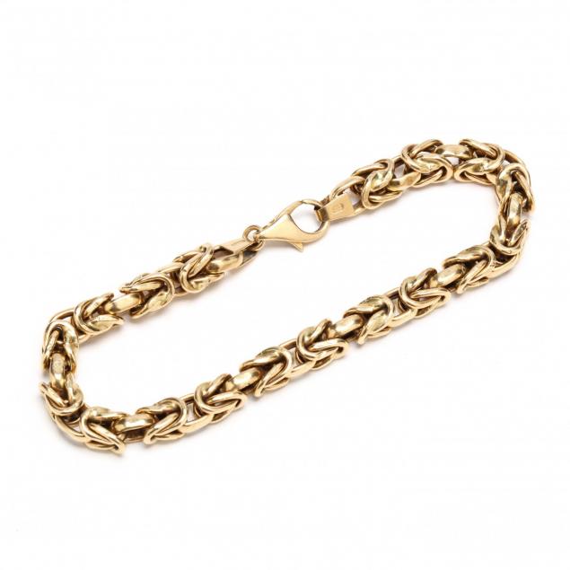 18kt-gold-chain-bracelet-unoaerre