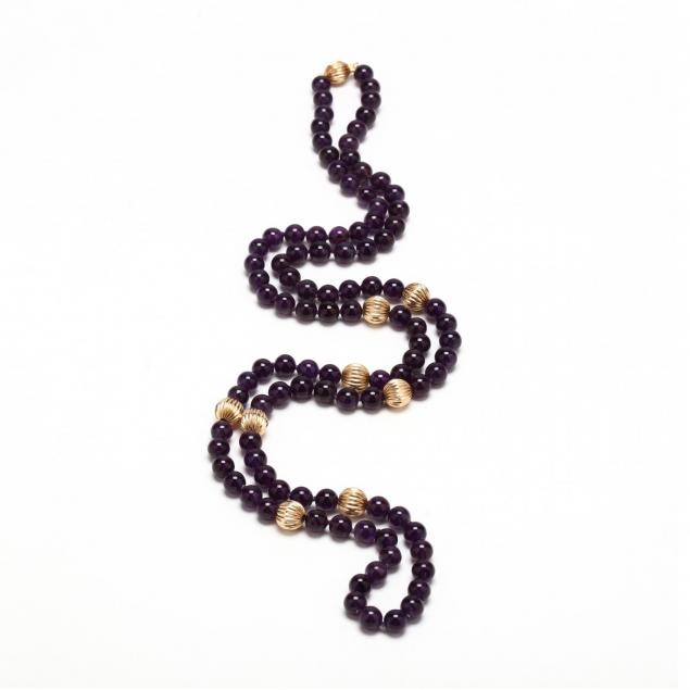 amethyst-and-gold-bead-necklace