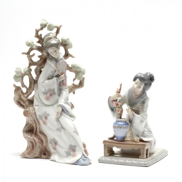 two-lladro-figures