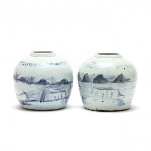 two-antique-canton-ginger-jars
