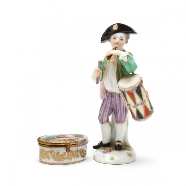 two-meissen-items