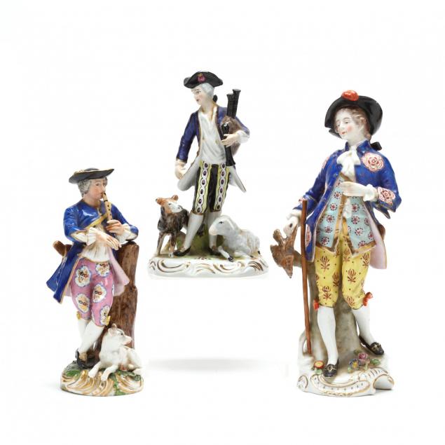three-antique-porcelain-figures