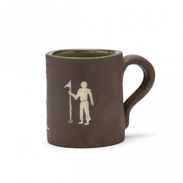 rare-subject-pisgah-forest-pottery-mug