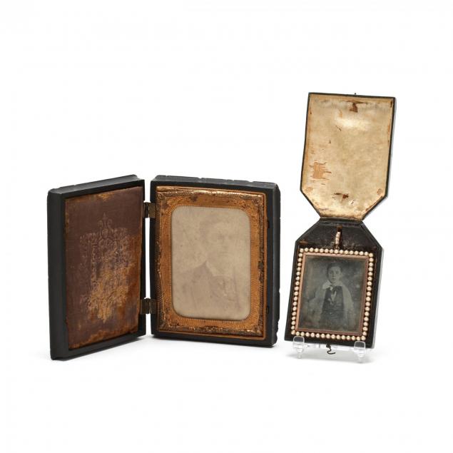 two-antique-photographs