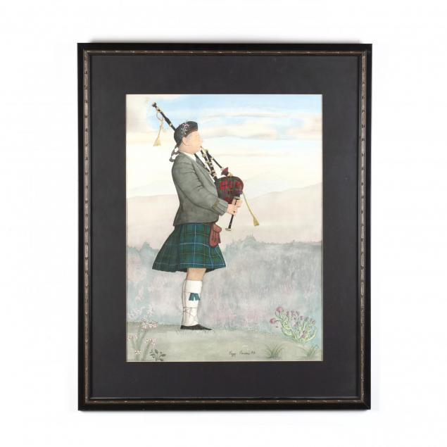 large-framed-portrait-of-a-bagpipe-player