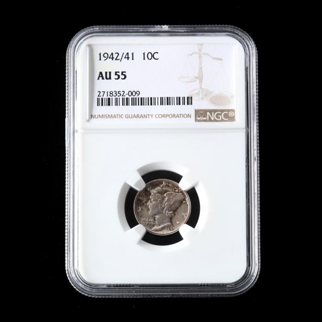 1942-41-mercury-dime-ngc-au55