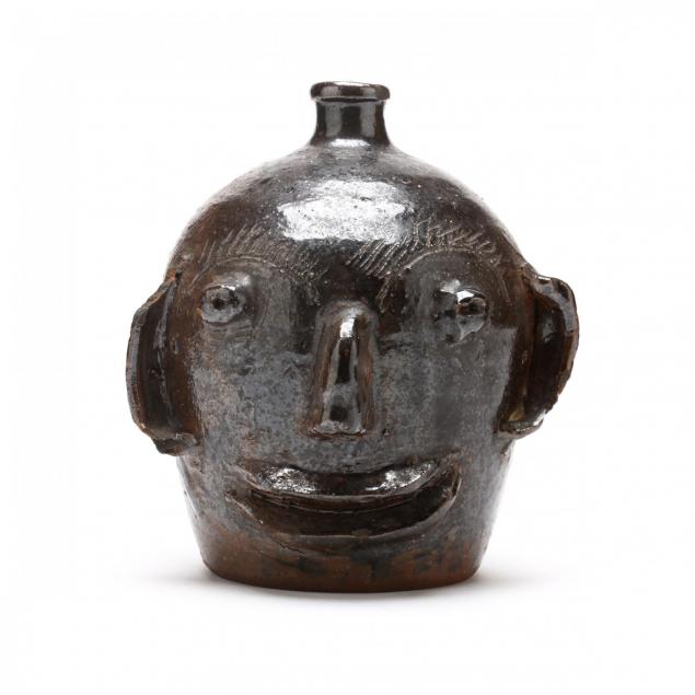 very-early-nc-folk-pottery-burlon-craig-lincoln-co-1914-2000-face-jug