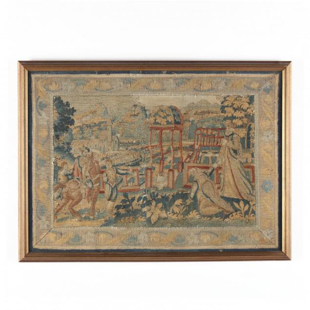 framed-antique-tapestry