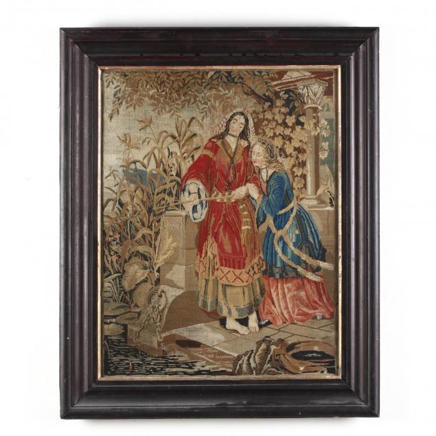 victorian-tapestry-of-a-biblical-scene