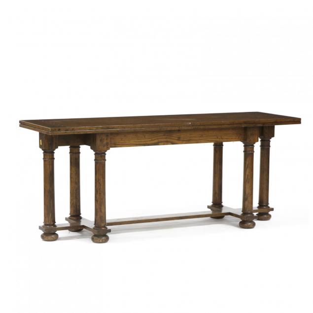 jacobean-style-trestle-base-refectory-table