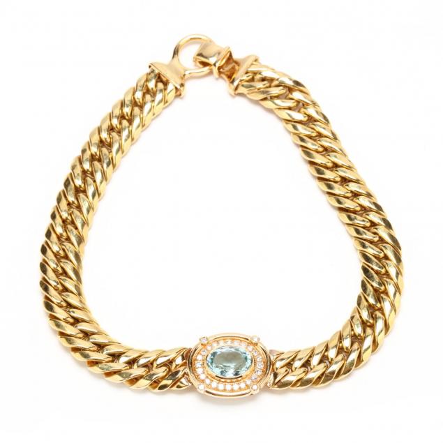 18kt-gold-aquamarine-and-diamond-choker-bulgari