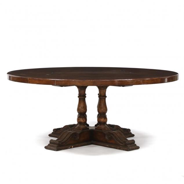 modern-history-continental-style-pedestal-dining-table