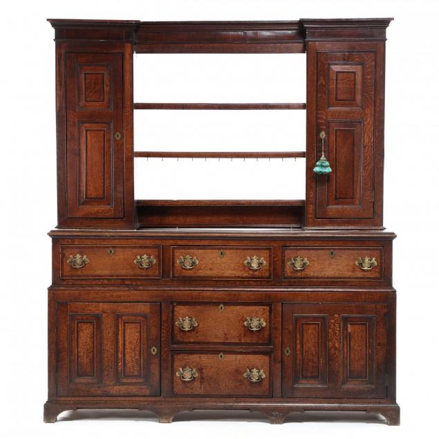 inlaid-oak-welsh-dresser