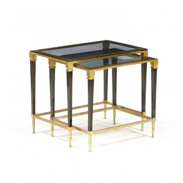 modern-steel-brass-and-glass-nesting-tables