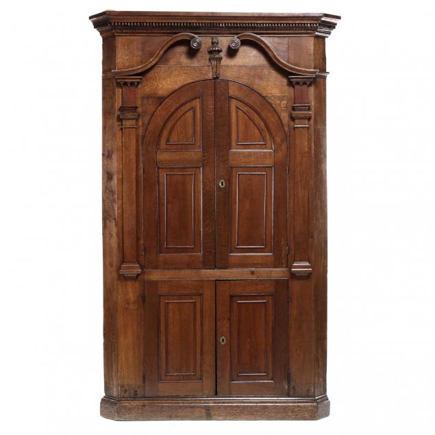 george-iii-architectural-oak-corner-cupboard